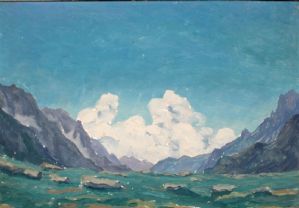 S.Anna di Gressoney, Dança de Nuvens, agosto de 1934
